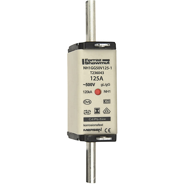 Mersen NH-Sicherungseinsatz SG Gr.1 gG 125A/500V KM NH1GG50V125-1
